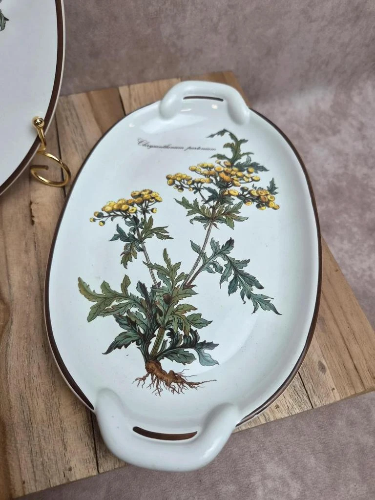 Lot of 2 plates Villeroy & Boch Botanica – glass-porcelain – Luxembourg – photo 4